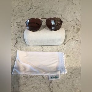 OAKLEY WOMEN’S FEEDBACK 4079 ACTIVE AVIATORS, ROSE GOLD